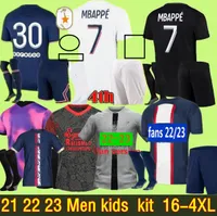Erwachsene Kinder 21 22 23 PSGS Mbappe Fußballtrikot