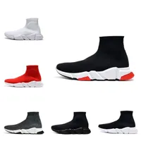 2022 Men&#039;s Sock Running Shoes Platform Women&#039;s Sports Shoes Speed Trainer 1 2.0 Triple Black And White Classic Lace Slow Running Flying Speed Boots Size 35-45 S04