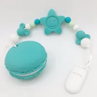 Naszyjniki wiszące projekt silikonowy ząb makaronu ząbkowania smoczku Naszyjnik Wisianty dziecięce wisiorek dla dzieci