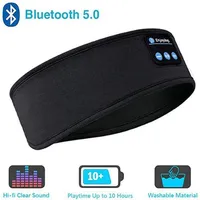 ￉couteurs de couchage Bluetooth Sports Bandeau mince ￩lastique doux confortable 2476