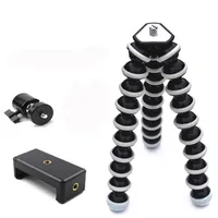 Mini Octopus Tripod Bracket Portable Flexible Stand For Gopro Camera MobilePhone Tripods Foldable Desktop Holder With Clips Gimbal