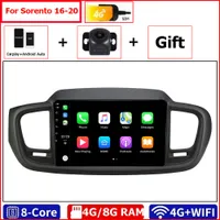 Android 10.0 CAR DVD Multimedia Player Radio Head Unit voor Kia Sorento 2 XM 2016-2019 met 10,1 inch 2din 3G/4G GPS Radio Video Stereo CarPlay DSP Bluetooth RDS USB-camera