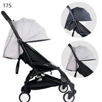 175 Degrees Stroller Accessories For Babyzen Yoyo Yoya Seat Liners Sun Shade Cover Back Zipper Pocket Hood & Mattress For Yoyo 201196z