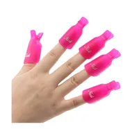 Nail Art Soak Off Cap Clip per Gel per unghie Gel Sgrassatore Gel UV Vernice polacca Plastica