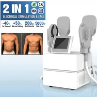 Desktop Bantning Instrument 4 Luftkyld Magnetisk Hip Shaping Instrument EMS Micro-Electric Beauty Salon Muscle Stimulator