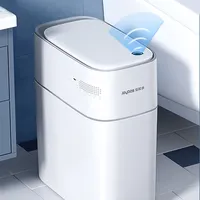 Moybos Automatic Bagging Sensor Can 14l Home Evalet Kitchen Smart Trash يمكن أن تضيق القمامة الحمام CAN SMART HOME 220811