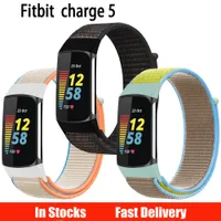Ремни для Fitbit Charge 5 Smart Watch Sports Nylon Weave Loop Bractband браслет корреа Pulsera Fitbit Charge 5 полос ремня