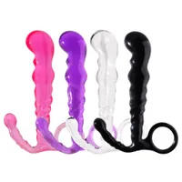 Perles de plug anal femmes masturbation sexy jouets softs g-spot mini gode masseur prostate pour hommes produits érotiques adultes articles de beauté