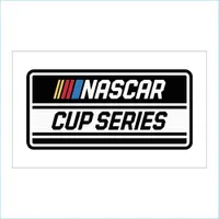 Anpassat digitalt tryck 3x5 fot / 90x150 cm NASCAR Cup Series Flag Race Event Checkered Flags Banners för inomhus utomhus hängande dekorativ