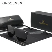 Kingseven Design Design Damskie okulary TR90 Spolaryzowane okulary przeciwsłoneczne Mężczyźni retro okulary przeciwsłoneczne Sonnenbrille Herren 220521