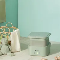ePacket soseki 접는 세탁기 업그레이드 모델 세차 양말 휴대용 작은 미니 속옷 팬티 세탁기 254t