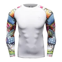 Men S Rashguard Jerseys de boxeo personalizado Muay Thai T Shirt Guard MMA Sport Man Customized Rashguards 220810
