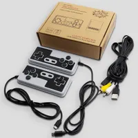 Spelkontroller Joysticks Mini Retro TV -videokonsolspelare för NES 8 bitar med 342 Classic S RCA Out 2 Wired Gift Kid 230206