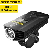 Flashlights Torches NITECORE BR35 Bicycle Light High Power Rechargeable 1800 Lumens Built-in 6800mAh Battery With CREE XM-L2 U2 LED Cycling