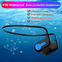 Fast Delivered K3 Bluetooth Headset MP3 Player IP68 Waterproof 16GB Wireless Headphones Swimming Sport Earphones Hifi Speaker For 261r