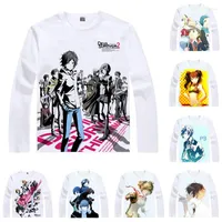 Męskie koszulki Coolprint Anime Shirt Persona T-shirts wielopłynna shin shin megami toei diabeł Cosplay Motywacje kawaii