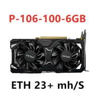 Graphics Cards Used P106 100 6GB GDDR5 Mining GPU GTX1060 P106-100 Card Currency Lower Power Consumption ETH 23 Hash MH S NVIDIAGraphics