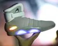 미래의 신발 코스프레 코스프레 마티 맥 플리 스니커즈 신발 LED Light Glow Tenis Masculino 성인 코스프레 신발 충전 가능