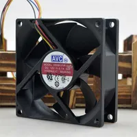 Wholesale fan: original 8025 12V 0.7A DS08025R12UP 8CM PWM four-wire intelligent speed control cooling fan