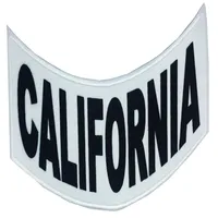 Mongols California 캘리포니아 바닥 로커 자수 철분 오토바이 바이커 클럽 재킷 조끼 커스텀 DIY 후원 패치 291J