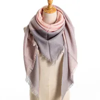 Bandanas Designer 2022 Winter Triangle sjaal voor vrouwen palid sjaal kasjmier sjaals warme nek deken lady bandana