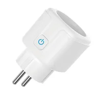 Smart Home Control ZigBee Tuya Wifi Eu Plug Timer Electrical Socket App voor Alexa Life Drop