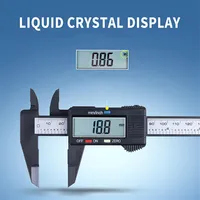 Epacket Digital Caliper 6 Inch Electronic Vernier Caliper 100mm Calimeter Micrometer Ruler Measuring Tool 150mm 0.1mm244a