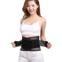 Waist Support Top Selling Fajas Colombianas Mesh Weight Loss Ab Slimming Trimmer Body Shaper Gym Sports Fitness Wrap Trainer With StrapWaist