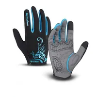 Cycling Gloves Outdoor Mountain Bike Breathable Absorption Sports Fitness Spring And Summer Touch Screen Riding