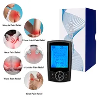 Electric Tens Muscle Stimulator Ems Acupuncture Body Massage Digital Therapy Machine Electric Pulse Massager Electrostimulator