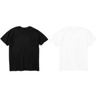 22 티 남성 여성 여름 티셔츠 패션 x Bur 엘보우 무릎 패드 짧은 소매 셔츠 Homme Streetwear 의류 ​​# 986 BL