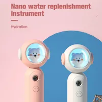 Home Beauty Instrument Mini cute pet spray moisturizing device portable face steamer facial humidifier