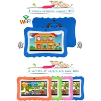 Tableta para niños de 7 pulgadas 512MB 8GB Android Dual Camera Wifi Education Game Gift 1024 x 600 Máquina de inclinación de pantalla para niños286q