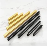 80-400 мм комод для вытягивания вытягивания ручки ручки черный золотой золотой кухонный шкаф