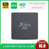 X96Q Pro Android Box with 6200 Live 90000 VOD French Arabic TV Show Sport Kids FULL HD Free Test Smart Set-top Box