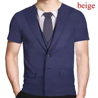 Camisetas masculinas impressas engraçadas paródias Fake 3d camiseta gravata borbole