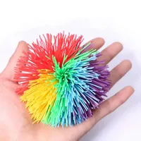 Decompression Toy Antistress 6cm/9cm Rainbow Fidget Sensorial Ball Kids Autism Especial necesidades 823