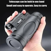 Telescope HD Professional Monocular Binoculars طويلة المدى عالية الجودة للتلسكوب التكبير المحمولة Low Night Militar 220706