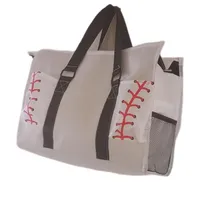 أكياس في الهواء الطلق Squre Softball Baseball Beach Handbag Large Travel Duffle Bag Designers Soccer Women Totes Sports Fit231b