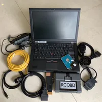 Auto Diagnostic Tool Icom A2+B+C Code Scanner Interface and cables for BMW Cars with Used laptop D630 Software installed well High Quality