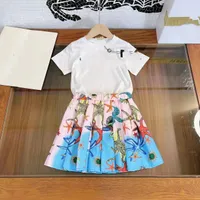 Designer Girl Dress Dress Bambino rosa Set 110-160 cm Princess Baby Girls Abiti da sposa 2022 Bambino Toddler Chiudi Set