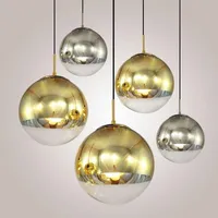 Pendant Lamps Golden Silver Creativity Of Restaurant Pendent Light Led Kitchen Glass Lampshade Lights Modern Lamp Ball For HomePendant