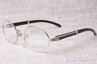 2019 new retro round glasses 7550178 black speaker eyeglasses men and women spectacle frame size 55 22 135mm