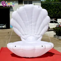 공장 소매 광고 풍선 쉘 conch 폭발에 대 한 조개 동물 모델 바다 테마 파티 이벤트 장식 장난감 스포츠에 대 한 공기 송풍기와 함께