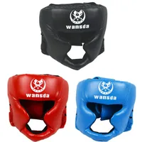 アダルトボクシングトレーニング保護ギアスタイルグラップリングヘルメット囲まれたムエタイファイティングヘッドガード215D
