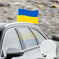 Украинный флаг открытый автомобиль 30*45см Кубка мира по размахиванию флагом оптом