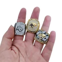 3pcs 1994 2006 2011 BC Lions Gray Cup Champions Championship Ring Side Stones with Wooden Box Men Fan Brithday Gift 2020 Souv2144