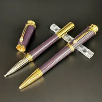 GIFTPEN Luxury Silver Carving Metal Roller Ball Pen Office Stationery Fashion Write Ballpoint Pens Gift