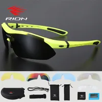 Rion Men Ciclismo Ciclismo MTB Cycling Cycling Eyewear Protection Goggles Al aire libre Gafas de sol en bicicleta con 5 lentes 220712
