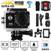 H9 Action Camera Ultra HD 4K 30fps WiFi 2 0 170d 30m تحت الماء خوذة الكاميرا المضادة للماء Vedio Go Pro Surfing Rock C253E